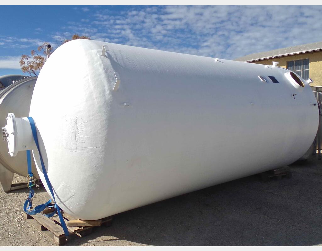 Cuve de stockage fibre - Fond plat