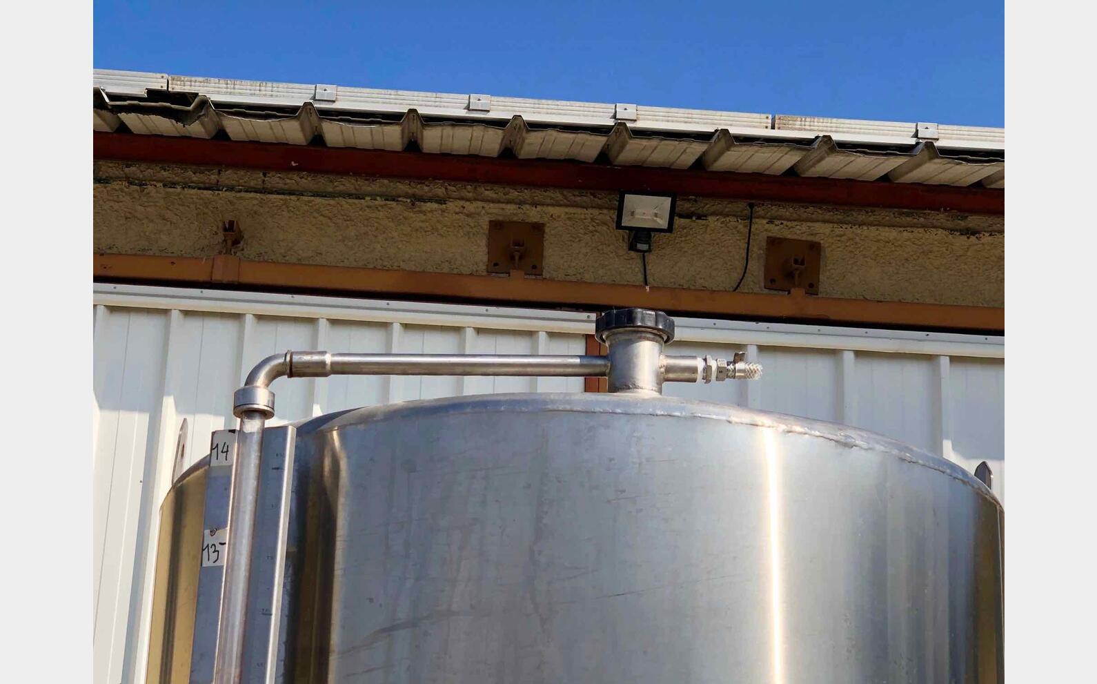 Cuve stockage inox Ann&eacute;e : 2000 Marque : MICHEL VAUTIER