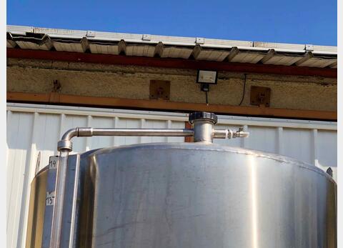 Cuve stockage inox Ann&eacute;e : 2000 Marque : MICHEL VAUTIER