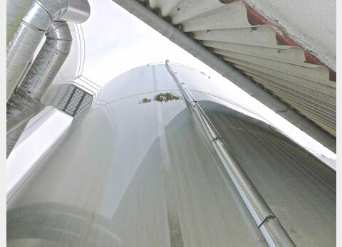 Cuve inox cylindrique verticale
