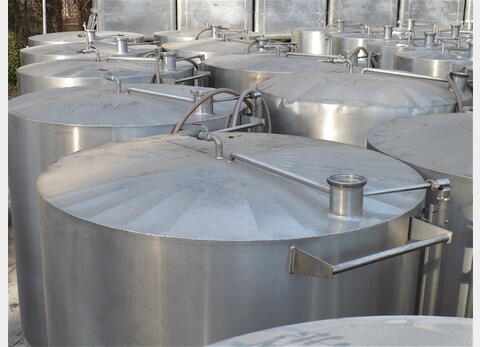 cuve stockage INOX 304 Agroalimentaire (vin rouge) Marque : ETA