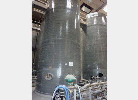 cuve stockage POLYESTER Marque : PLASTICON EUROPE Volume : 50000 litres