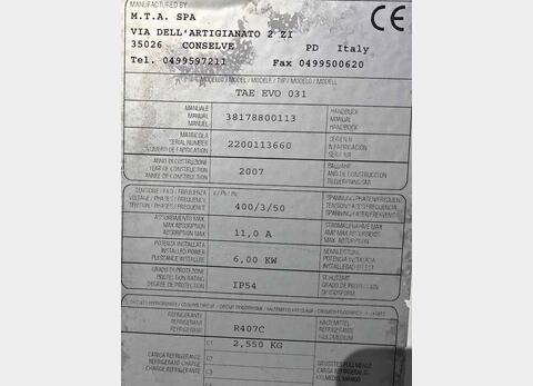Refrigeration unit MTA