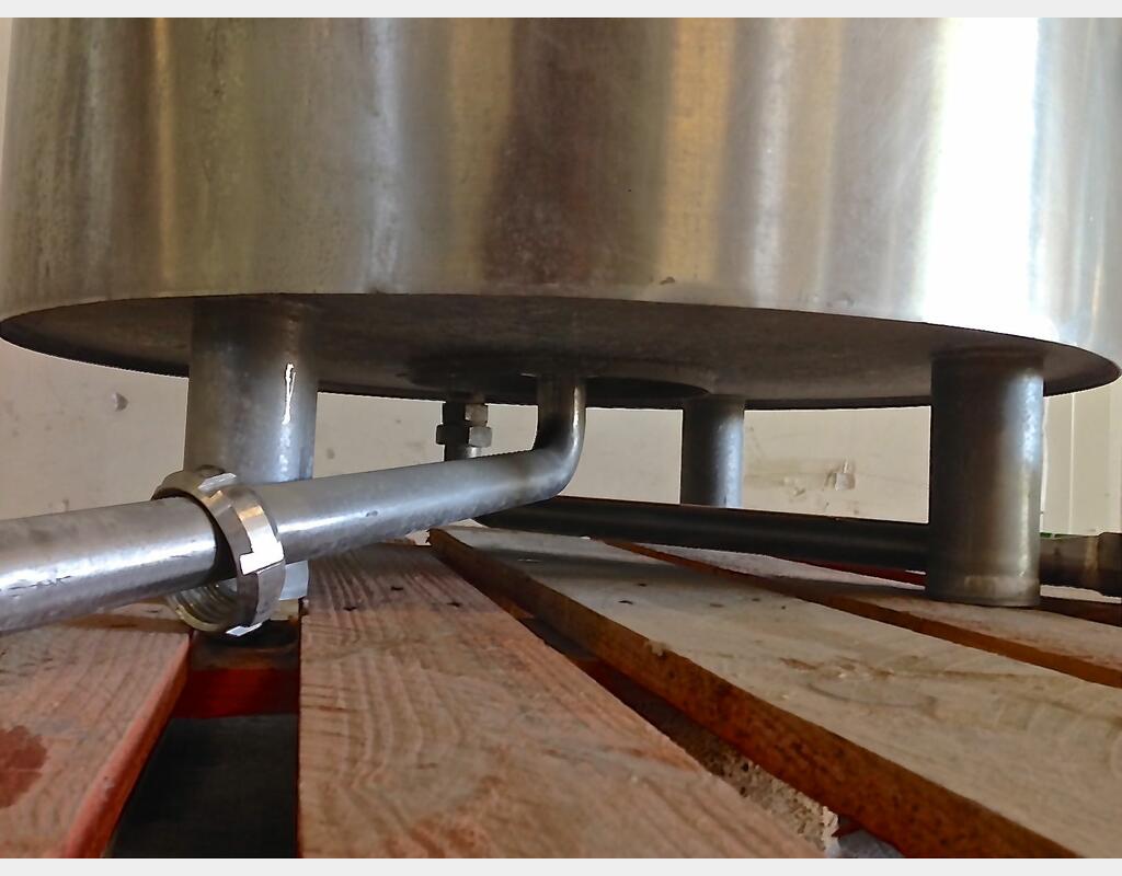 Fondoir inox - Volume : 125 litres