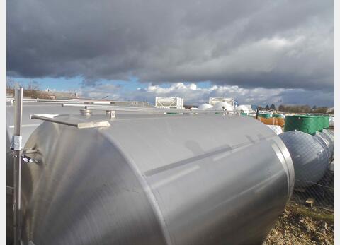 Cuve  INOX cylindrique horizontale