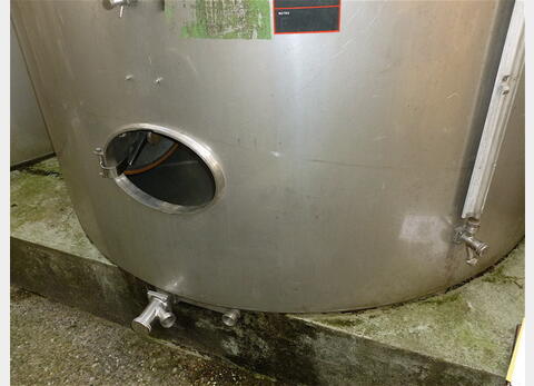 Cuve stockage INOX 316 sur socle Agroalimentaire Marque : PIERRE GUERIN