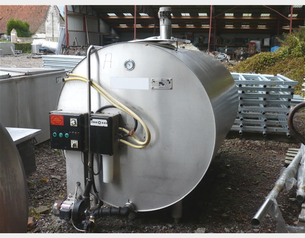 Cuve de stockage INOX isolée - Marque : PACKO