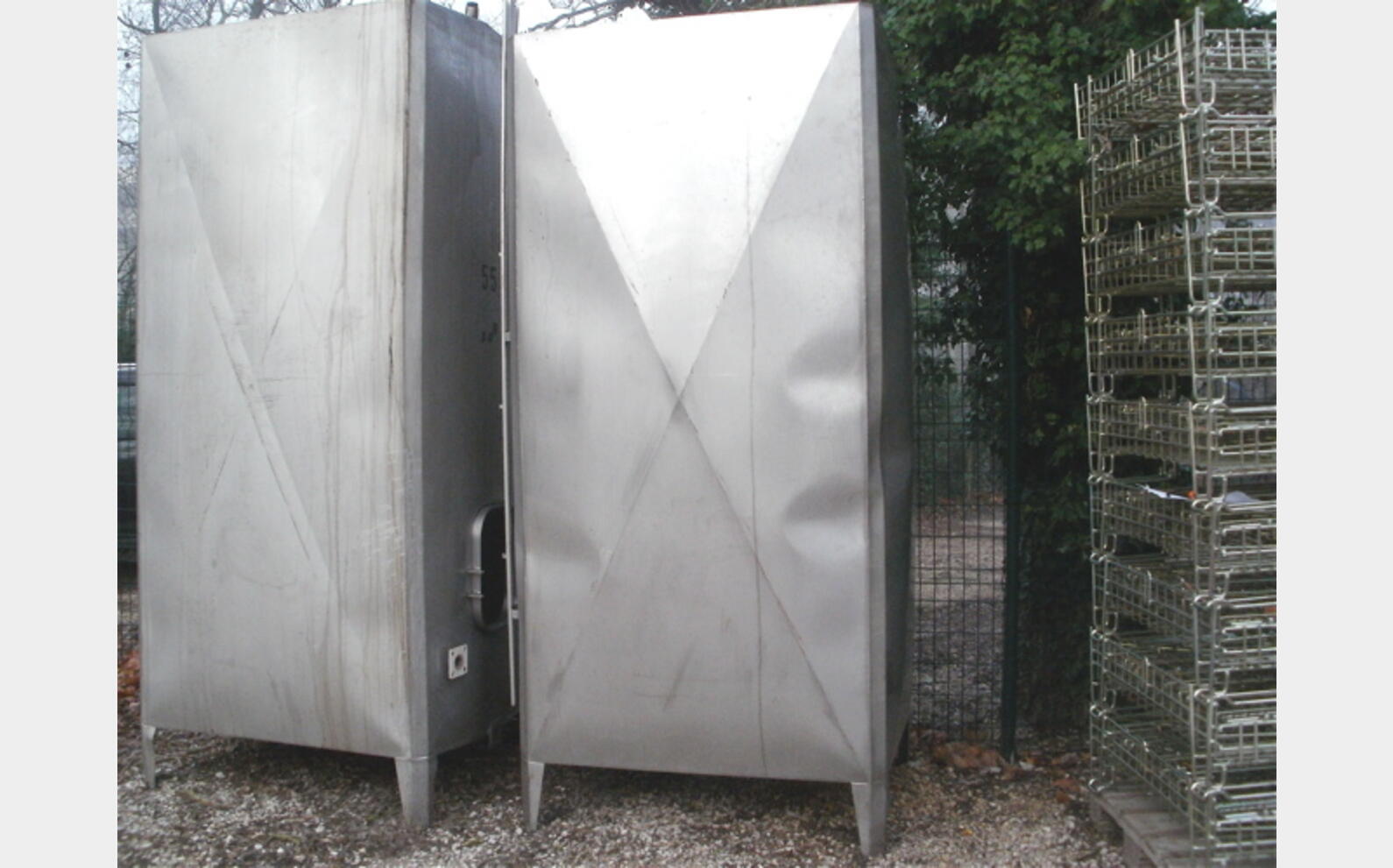 Cuve Inox 304 rectangulaire