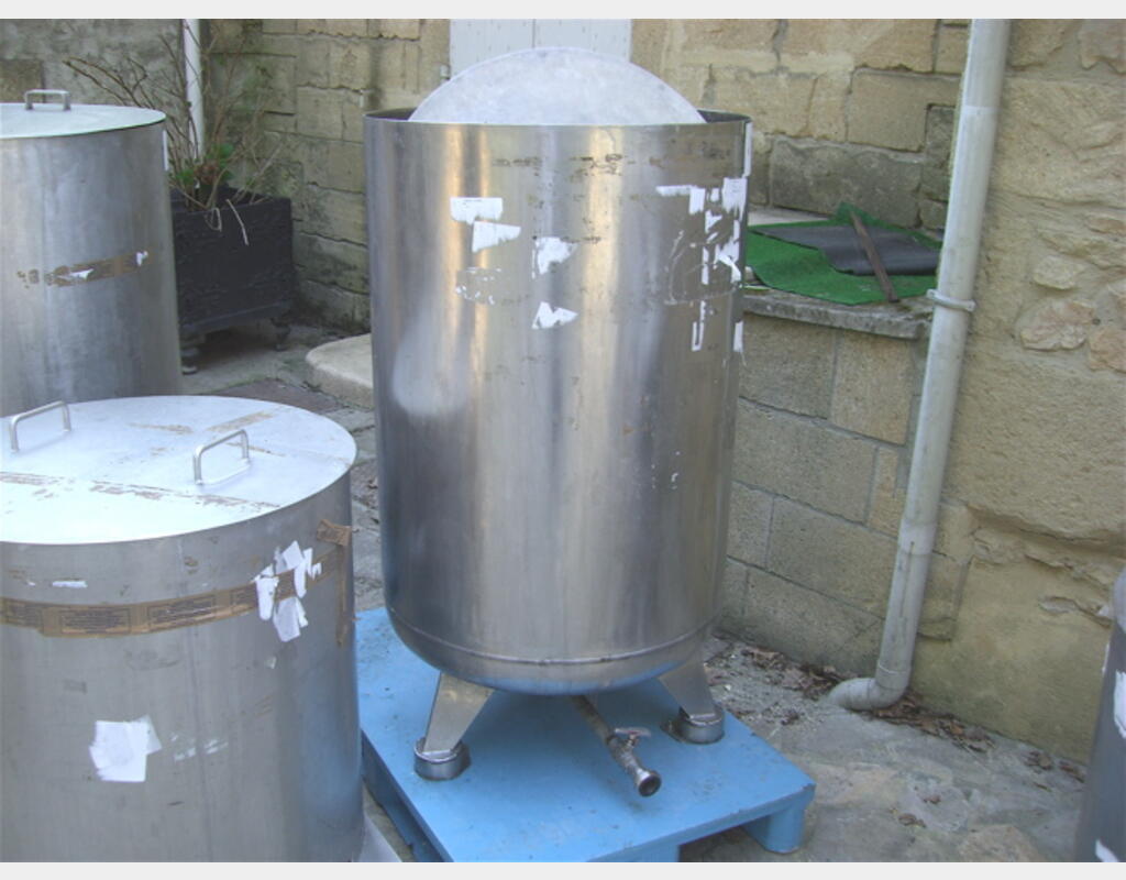 Cuve INOX 304 à ouverture totale 450 L
