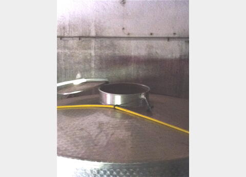 Cuve inox ferm&eacute;e de 50 hls