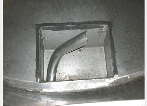 Cuve stockage INOX 316 sur socle Agroalimentaire Marque : PIERRE GUERIN
