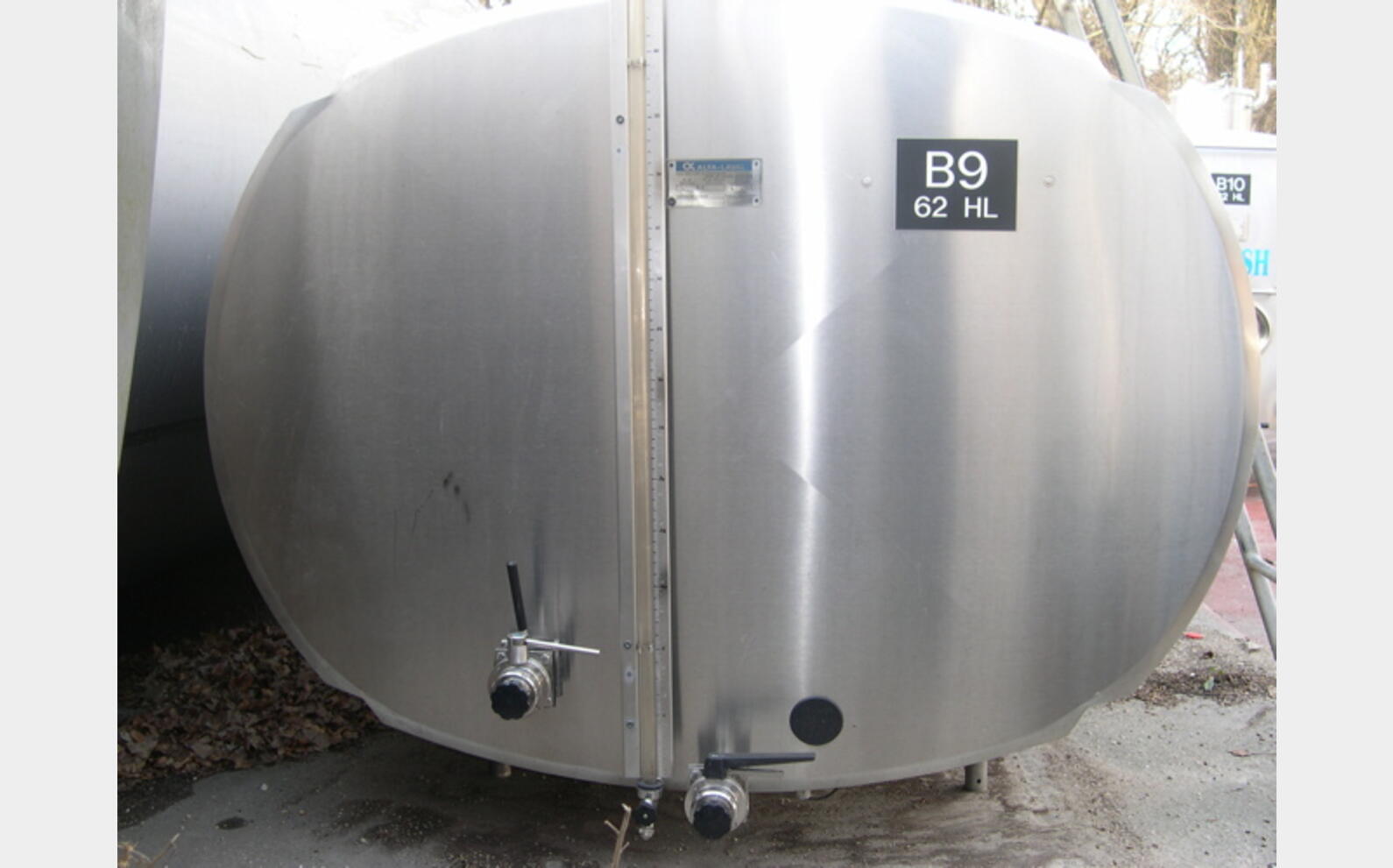 cuve isol&eacute;e INOX 304L