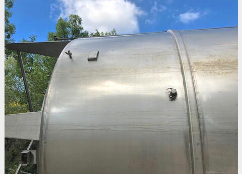 316L stainless steel tank - Sup feet - Agitated