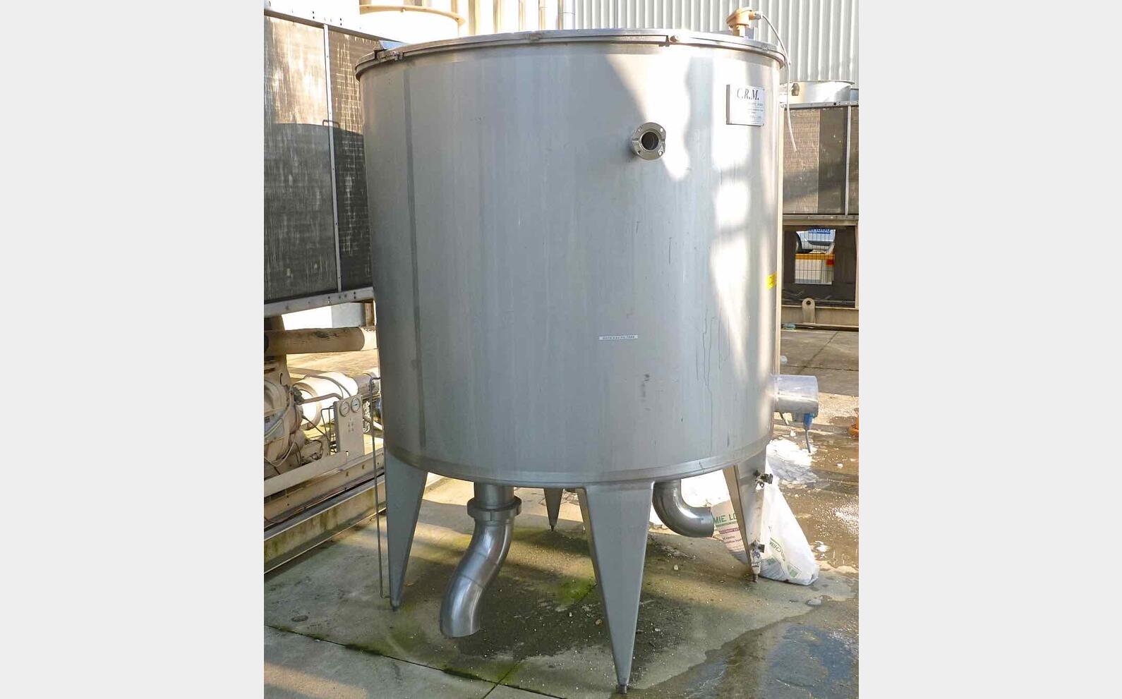 Cuve de stockage inox Marque : CRM