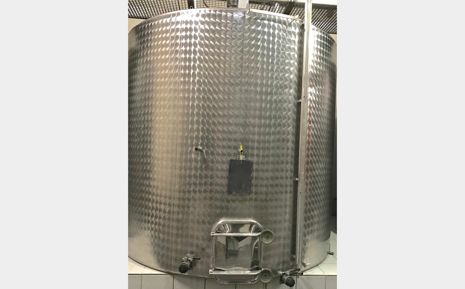 Cuve inox fond plat