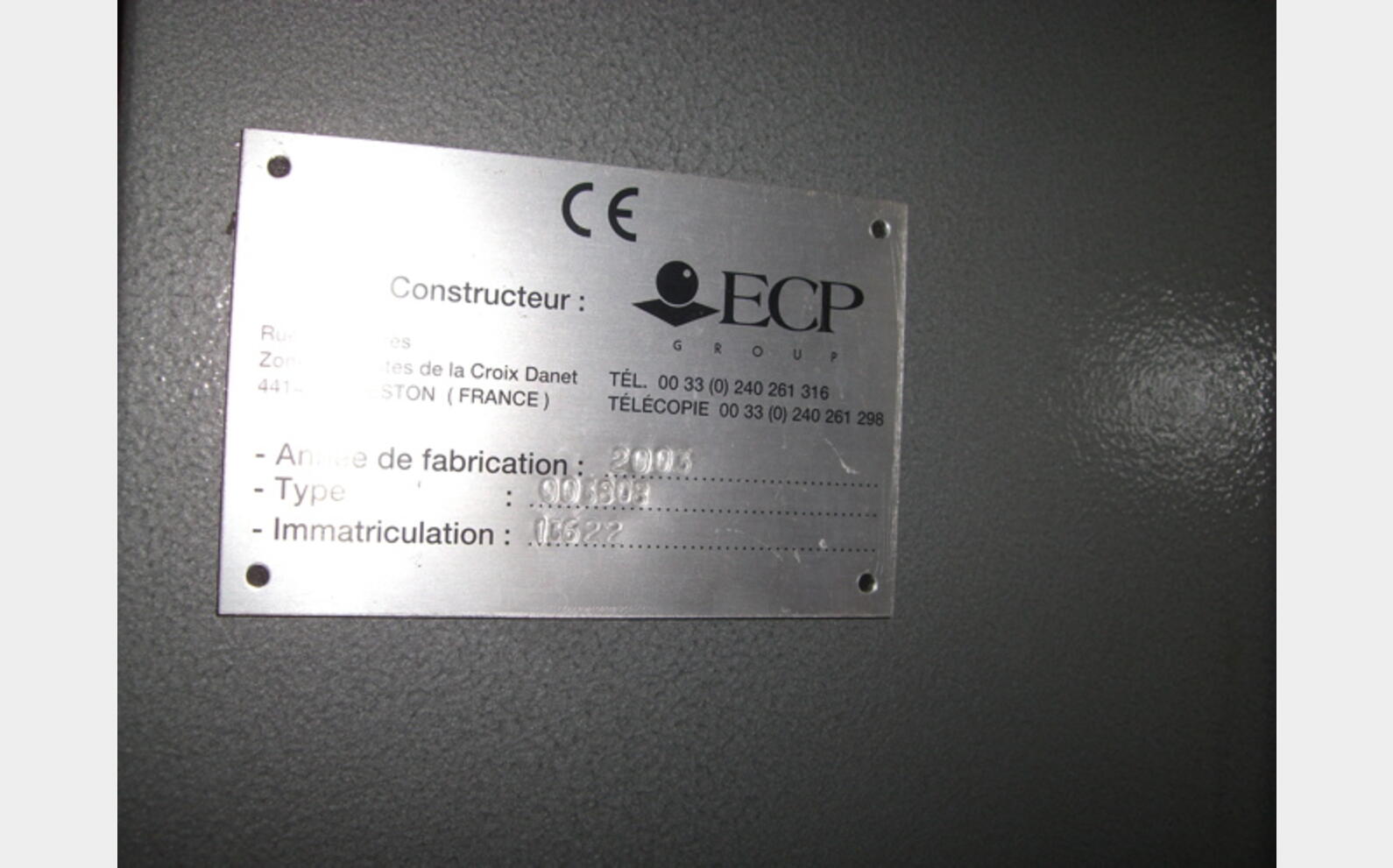 Presse &agrave; balles avec cerclage Marque : ECP GROUP Mod&egrave;le : PBF 60/120