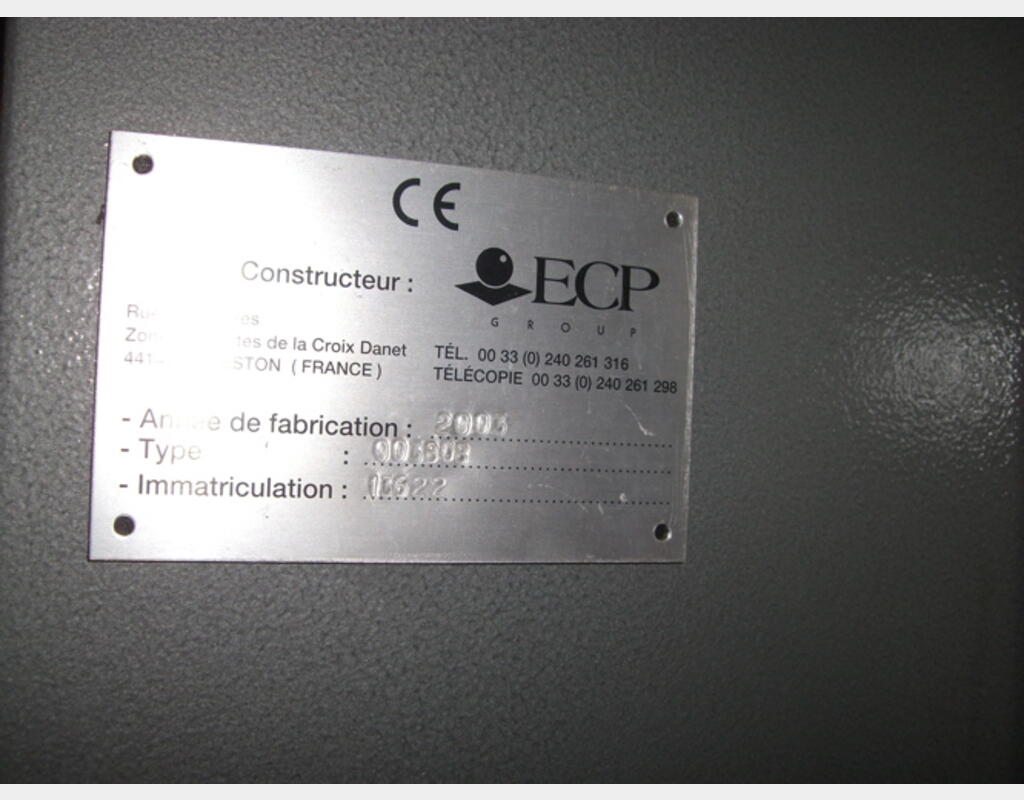 Presse à balles avec cerclage  (PU228) - Chargement frontale
