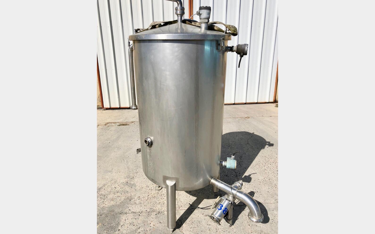 cuve inox cylindrique verticale LSDH18