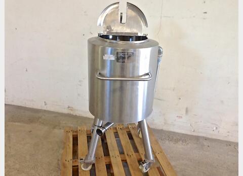 Cuve de stockage INOX double paroi Volume : 50 litres