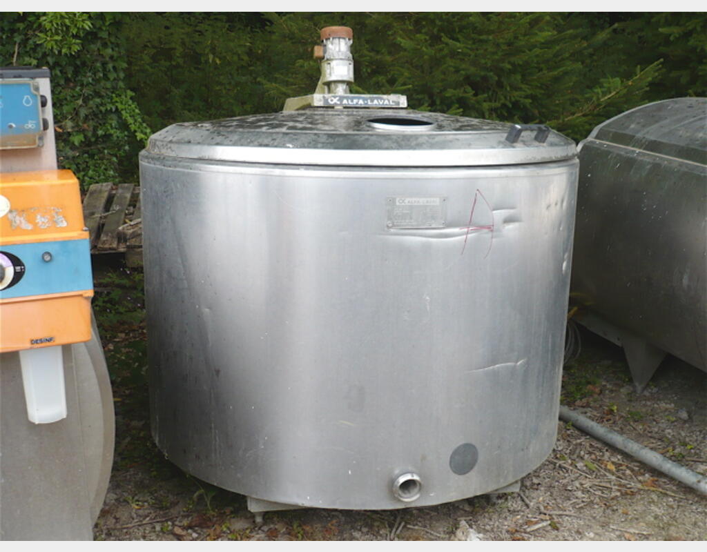 Tank à lait INOX 304 - Marque : ALFA LAVAL