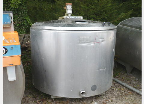 Tank &agrave; lait INOX 304 Volume : 1.000 litres