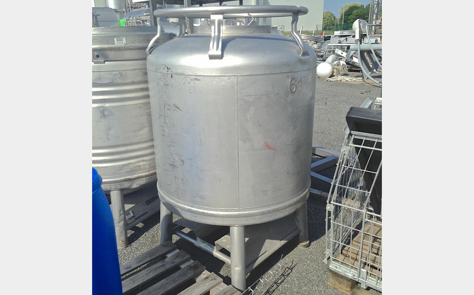 Conteneur inox de 1000 l LSDH18