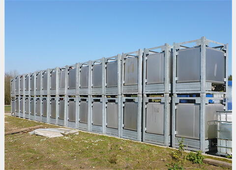 Conteneur en INOX 304 - Volume : 1000 litres