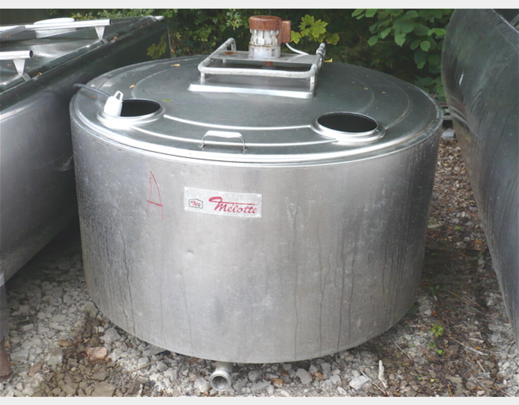 Tank à lait INOX 304 - Marque : MELOTTE