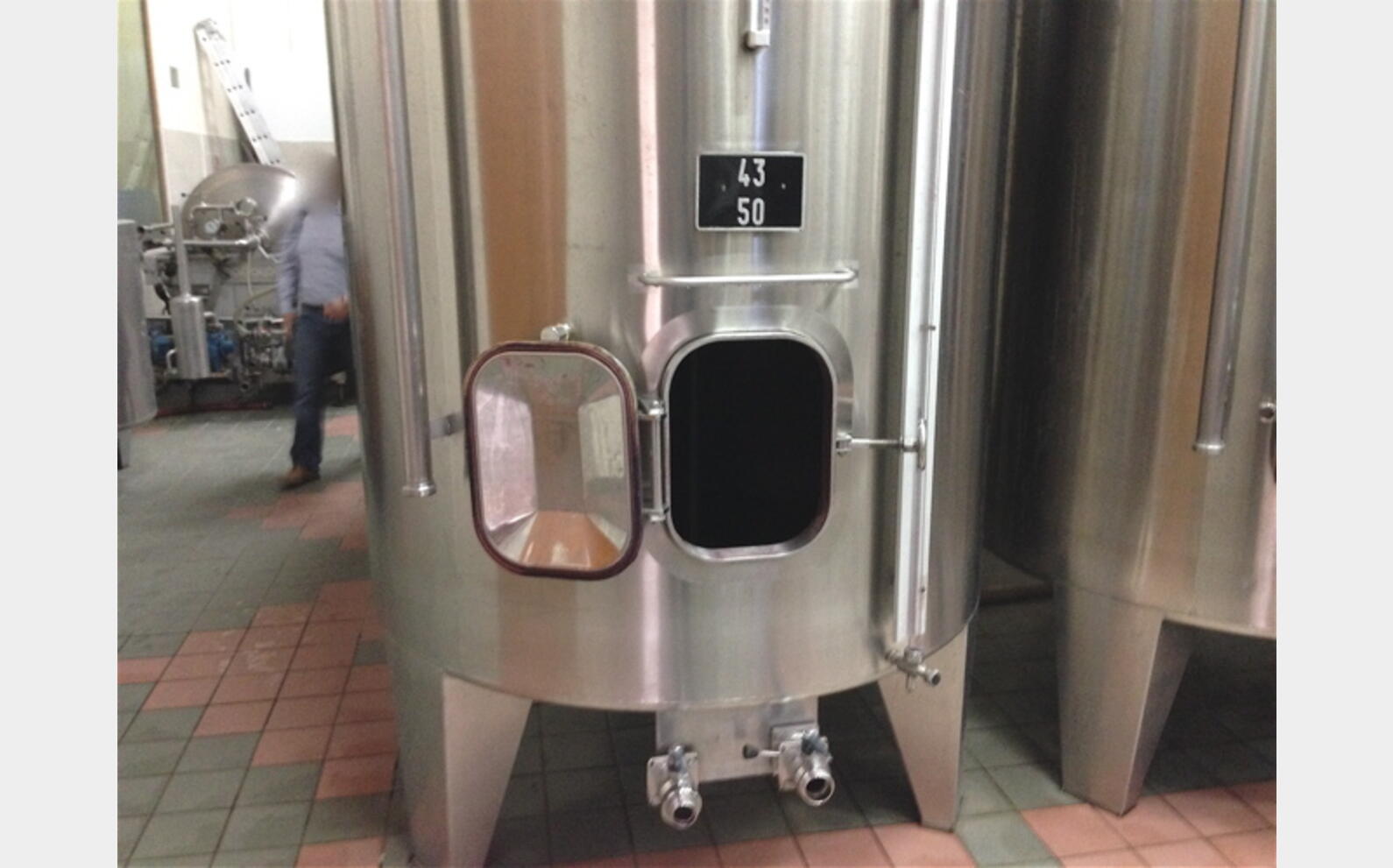 Cuve inox de 50 HLS
