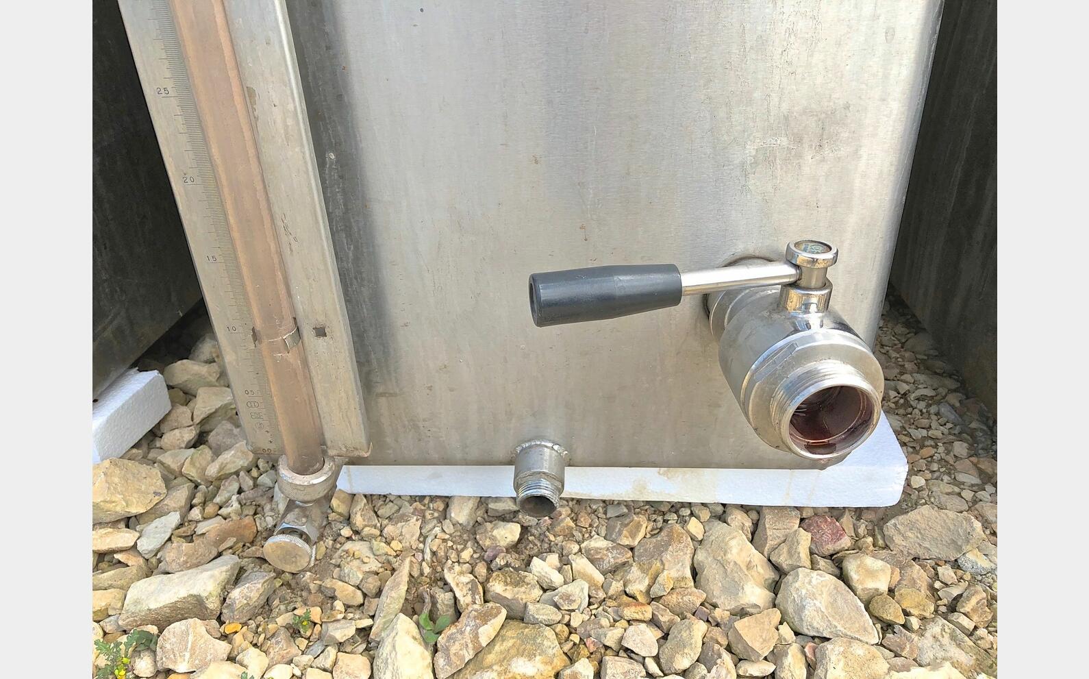 Cuve stockage inox