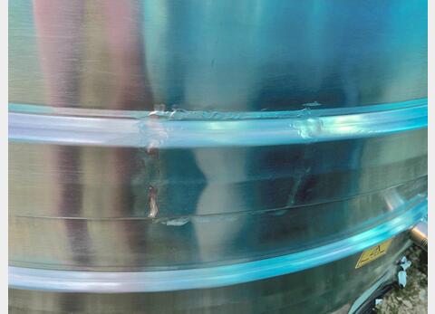 cuve INOX chapeau flottant de 5000 litres Volume : 5000 litres