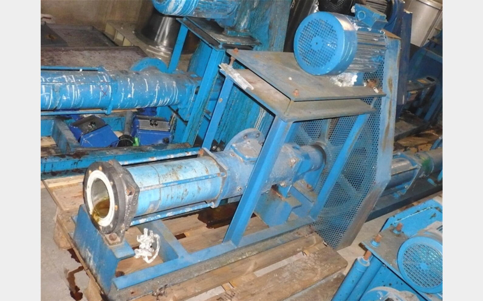 Pompe à rotor excentré (queue de cochon) - Marque : ALLWEILER