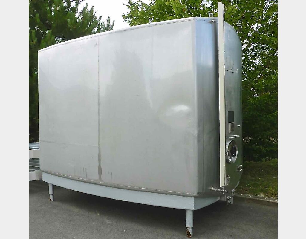 Cuve inox sur pieds de 132 hls Marque : GOAVEC