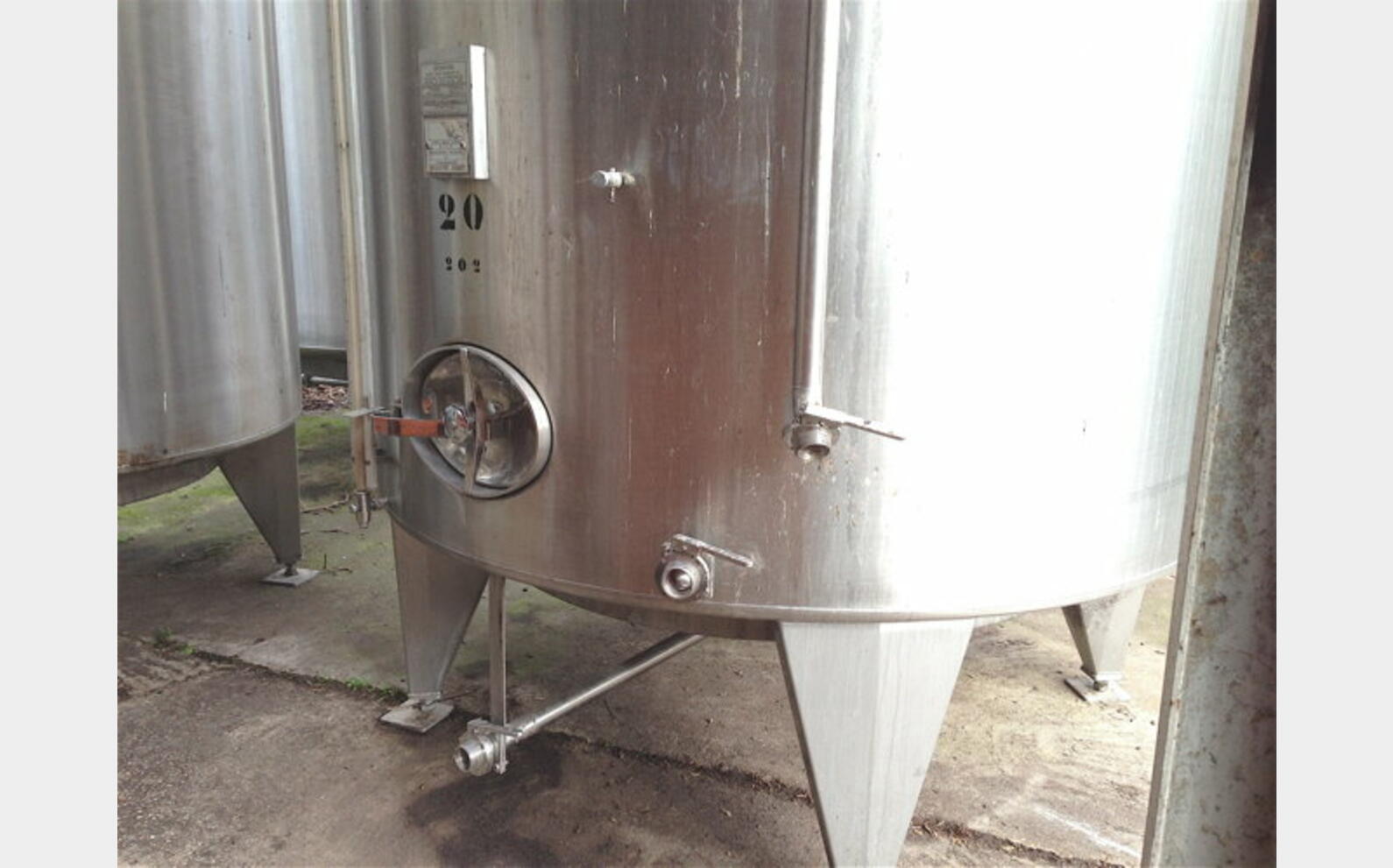 Cuve stockage INOX 316