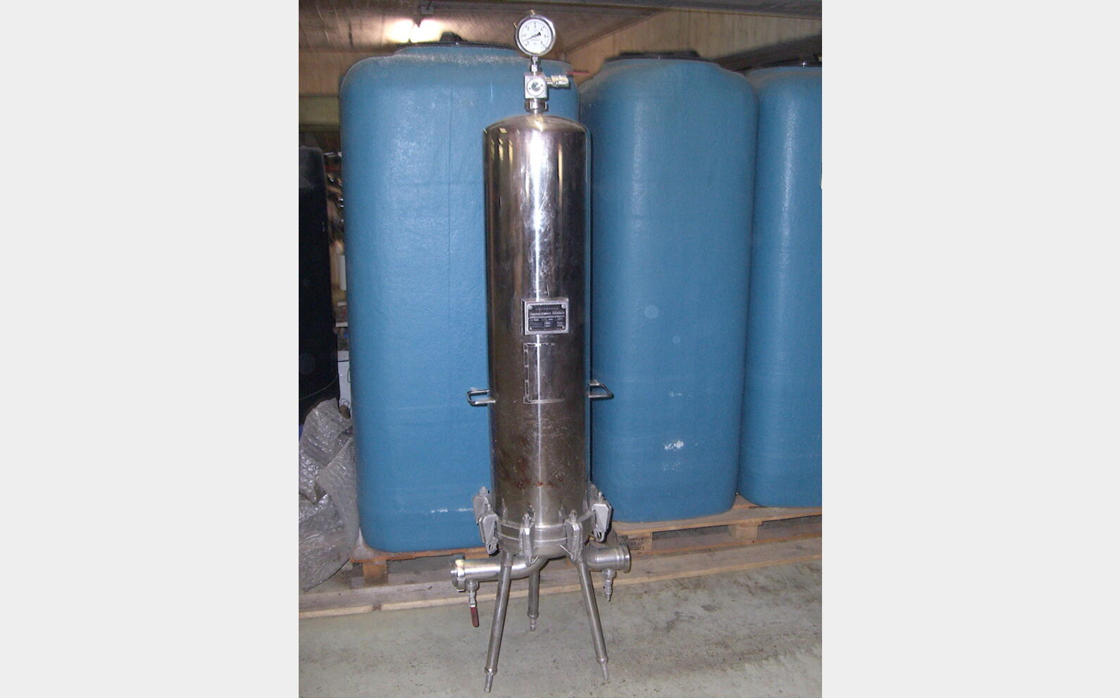 Filtre lenticulaire INOX