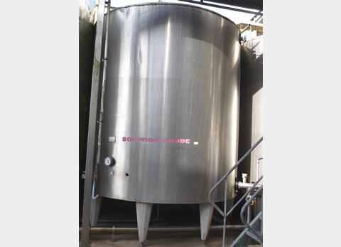cuve de stockage INOX 304 volume : 20.000 litres marque PIERRE GUERIN