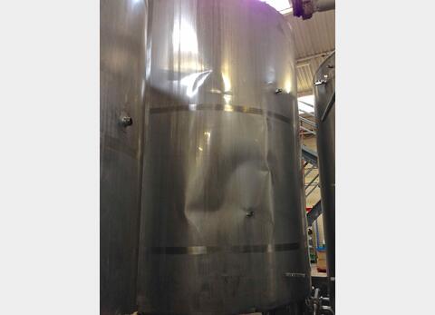 Cuve agit&eacute;e INOX