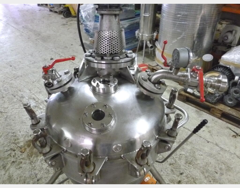 Cuve de mélange en INOX 316 Ti - Volume : 100 litres