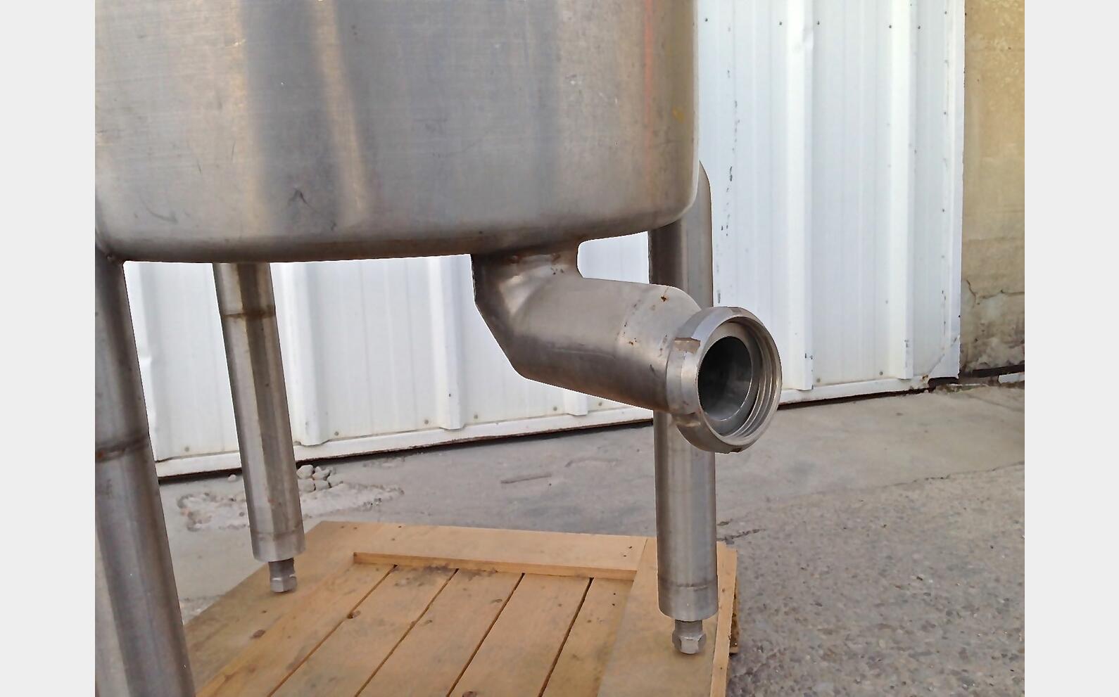 Cuve de stockage INOX Volume : 185 litres