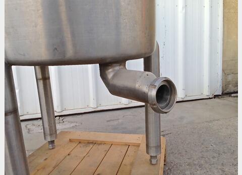 Cuve de stockage INOX Volume : 185 litres