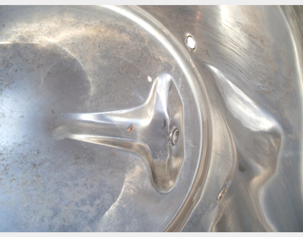 Conteneur INOX 304 Chapeau flottant - Volume : 998 litres