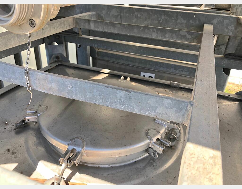 Conteneur inox - 1.000 litres