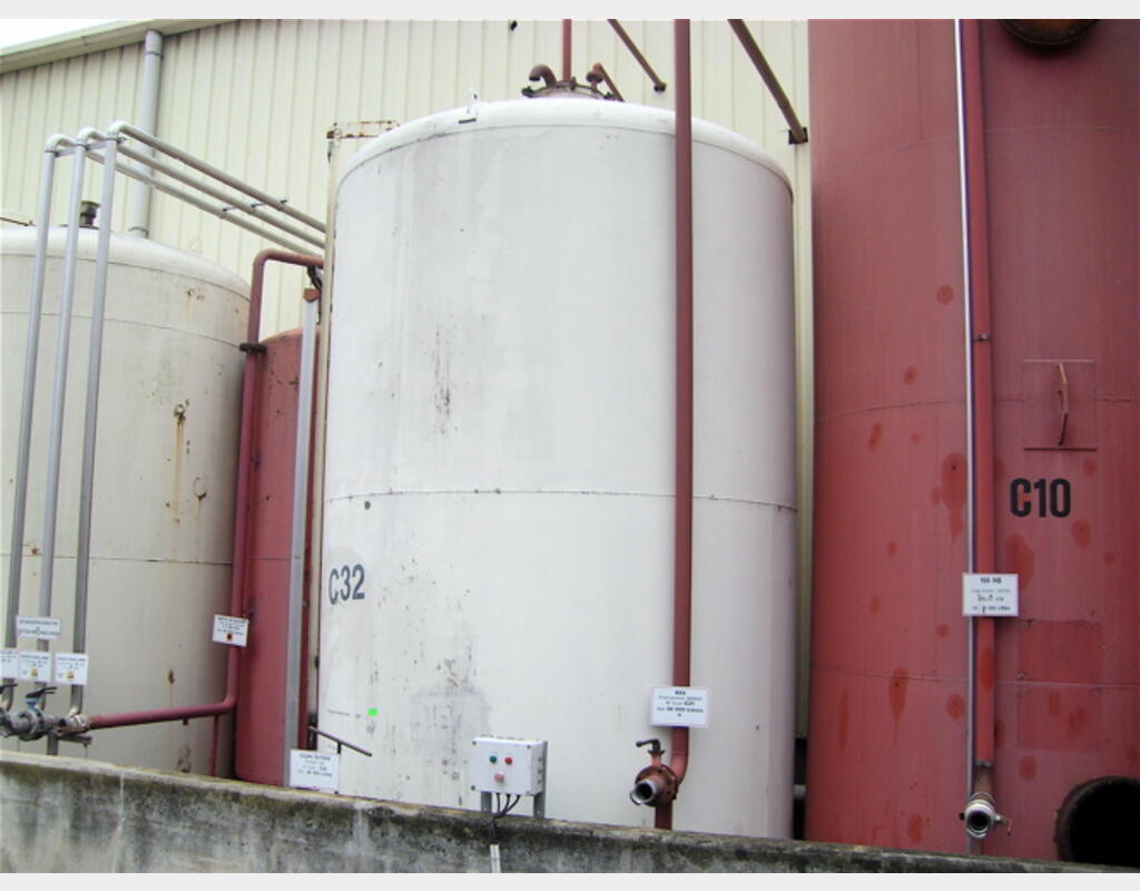 Cuve Acier Revetu d'occasion 32m3