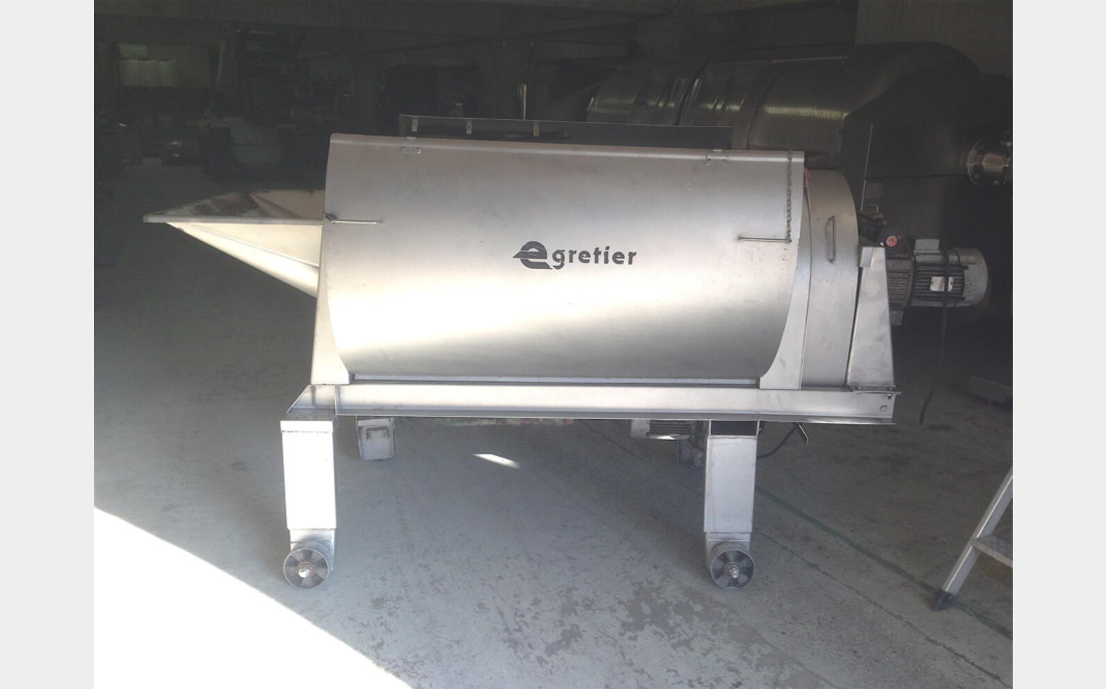 Egrappoir Inox Type 600 U3