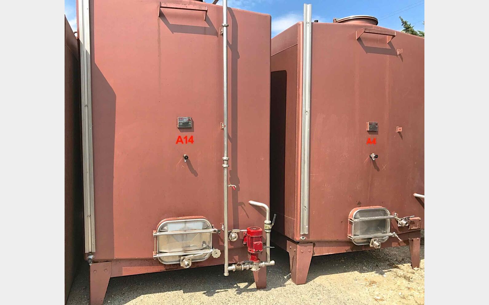 Cuve acier rev&ecirc;tu 130 HLS