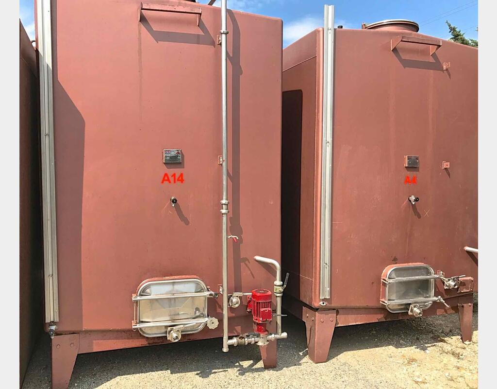 Cuve acier rev&ecirc;tu 130 HLS