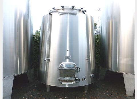 Cuve INOX 316L circuit coquillé isolée - Volume : 44 HL (4400 litres)