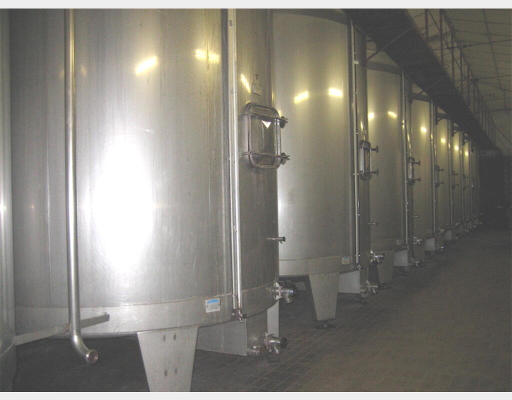 Cuve de vinification en INOX 304 - Marque : CARTIER