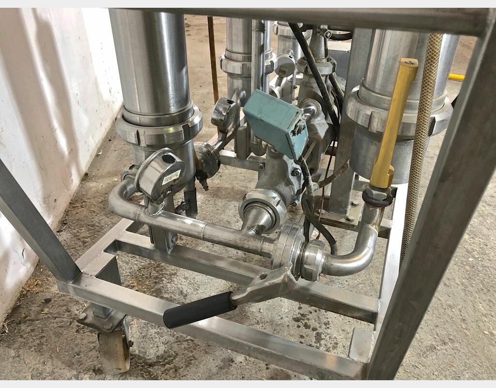 Palette de filtration INOX - 3 cartouche 30"