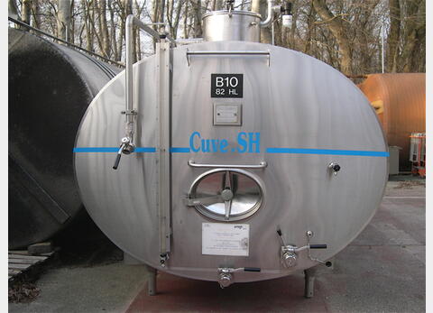 CUVE HORIZONTALE INOX 316L DE 82 HLS - Marque : SERAP